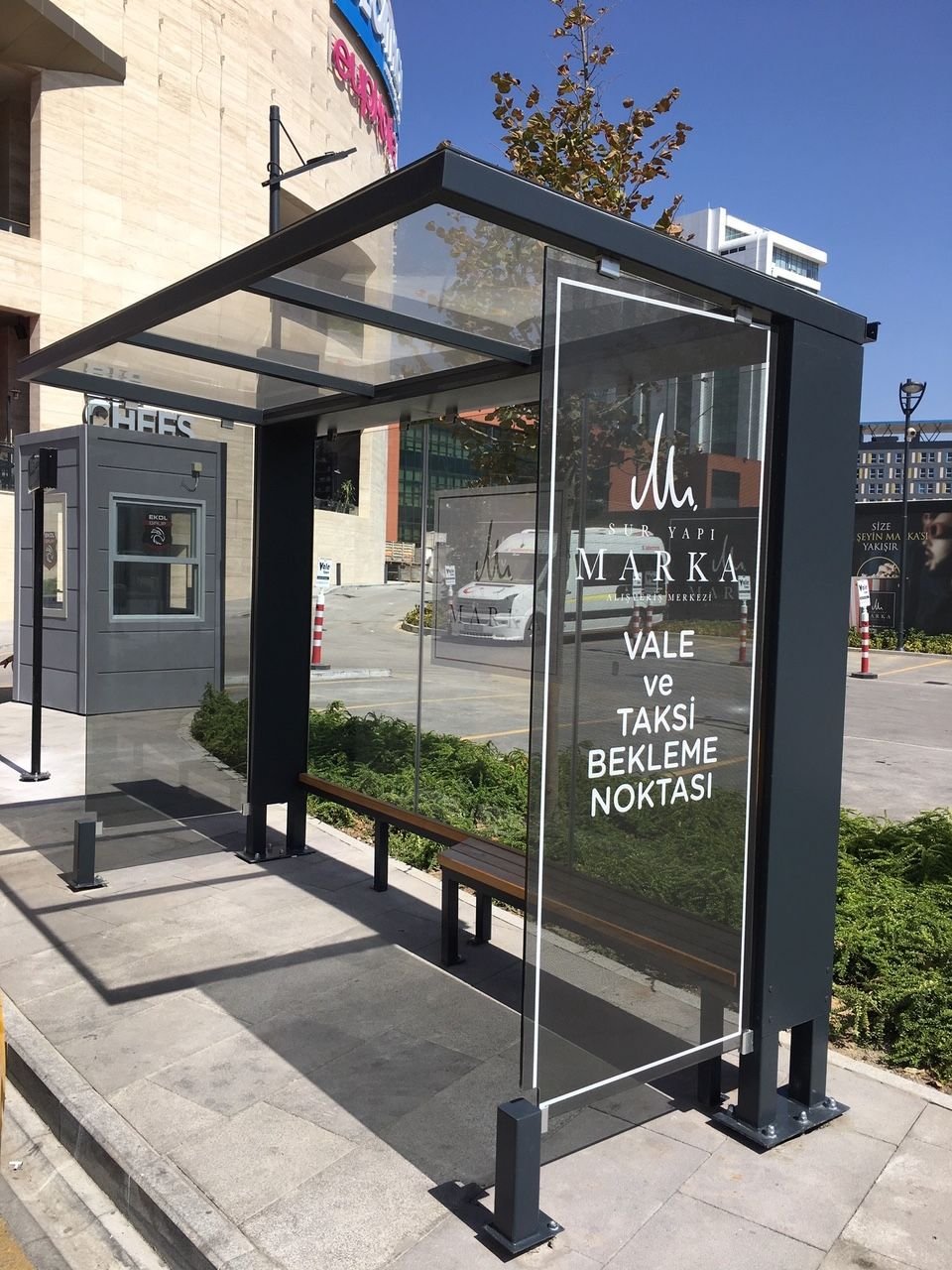 Stainless Steel Bus Shelters